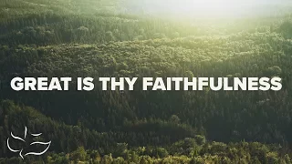 Great Is Thy Faithfulness | Maranatha! Music (Lyric Video)