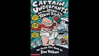 Captain Underpants and the Attack of the Talking Toilets Audiobook (Book 2)