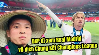 Đỗ Kim Phúc đi xem chung kết Champions League Real Madrid VS Dortmund , Vinicius , Carvajal ghi bàn