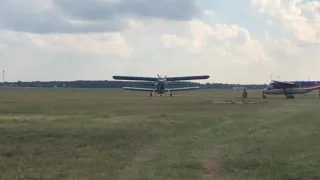 TVS-2MS after landing/ТВС-2МС заруливание, Киржач