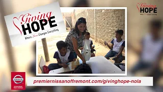 Giving Hope (En Español) Premier Nissan of Fremont Featuring Esther Alva.