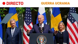 GUERRA UCRANIA: BIDEN da su respaldo a SUECIA y FINLANDIA para entrar en la OTAN | RTVE