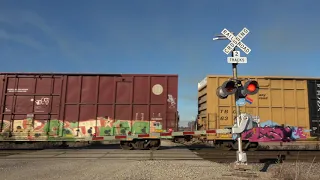 Some Non Upgraded Railroad Crossings On The BNSF Mendota Sub