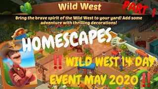 HOMESCAPES WILD WEST EVENT PART 1 | ANDROID GAME