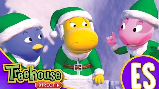 Los Backyardigans | Los duendes de acción salvan la noche buena 🎄