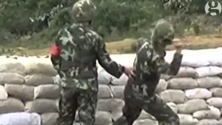Fail Videos Soldier's Grenade Throw Goes Wrong
