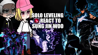 Solo Leveling react to Sung Jin Woo | Gacha React