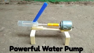 || How To Make Powerful Water Pump At Home ||