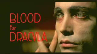 Blood For Dracula 1974 intro with Udo Kier - HD