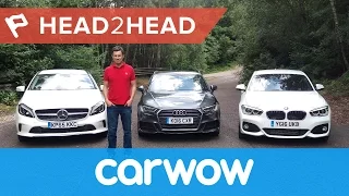 Audi A3 vs BMW 1 Series vs Mercedes A-Class 2017 | Head2Head