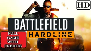 Battlefield Hardline HD FULL GAME Campaign Gameplay Walkthrough With Credits (No Commentary)