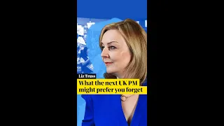 Three things Liz Truss might prefer you to forget  #shorts