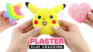 DIY PLASTER CLAY CRACKING! Making More Satisfying Viral ASMR for my TikTok