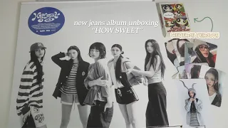 New Jeans "HOW SWEET" + WEVERSE album unboxing #newjeans #album