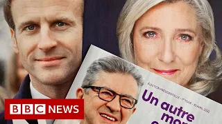 Macron faces Le Pen challenge as polls open in French election first round - BBC News