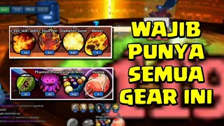 lost saga GEAR PALING WAJIB DI MILIKI untuk kill boss plazza