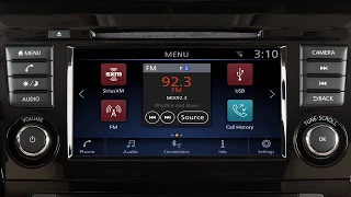 2019 Nissan Rogue - Control Panel and Touch Screen Overview