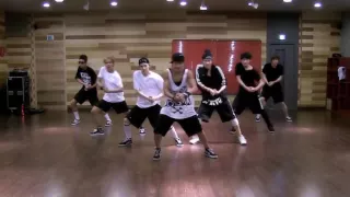 BTS We Are Bulletproof Pt 2 dance practice mirrored