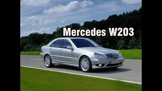 Обзор Mercedes Benz С200 W203 Kompressor 2.0i MT , 2001 года с пробегом 189 тыс.км