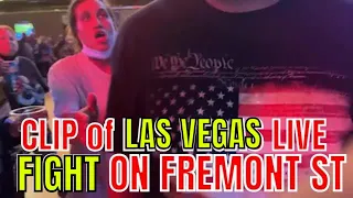 FIGHT ON FREMONT LIVE in Vegas- This is the Clip that captures the "Fight" Kick him when he is Down.