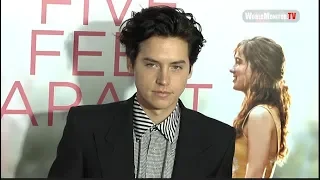 Cole Sprouse arrives at 'Five Feet Apart' Los Angeles Film Premiere