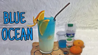 BLUE OCEAN | Fresh Orange, Cultured Milk, Gatorade and Sprite