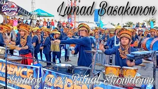 One Cebu Island Sinulog 2023 | Lumad Basakanon | Cadence Drum & Bugle Corps.