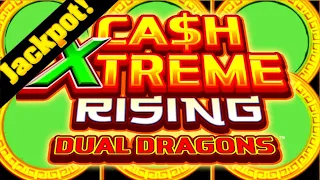 Side By Side Cash Xtreme Rising Slot Machine JACKPOT HAND PAY!