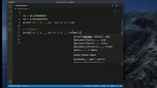 Python String Formatting using  format() method, f-string and other ways to format string in details