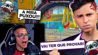 CEROL ANALISA JOGADA MUITO SUSPEITA DO NOBRU DURANTE RANK APOSTADA!!! - NOBRU HACK!?