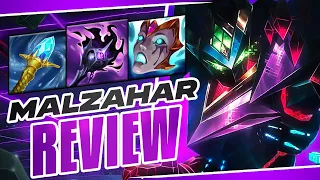 REVIEWING A MASTER MALZAHAR GAME | Malzahar Guide S14 - League Of Legends