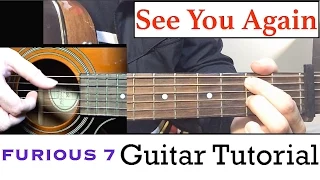 "See You Again" | Guitar Tutorial Wiz Khalifa ft. Charlie Puth