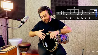 🔹DARBUKA TUTORIAL | SAIDI Patterns #1