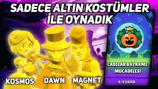 Sadece Altın Kostümlerle Cadılar Bayramı Mücadelesini Kazandık!