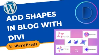 How to Add Shapes with Divi Builder in WordPress | Divi Page Builder Tutorial 2022