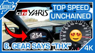 FINALLY 💥 GR YARIS unchained - TOP SPEED on German Autobahn 🚀 POV with NO SPEEDLIMIT - XTHILOX - 4K