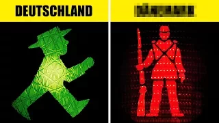 So sieht das Ampelmännchen im Rest der Welt aus!