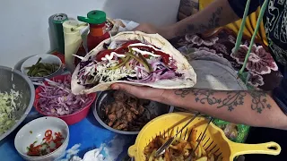 SHAORMA FACUTA ACASA O BUNATATE SHAORMA URIASA FOOD VLOG TIME