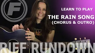 Learn to Play "The Rain Song (Chorus and Outro)" by Led Zeppelin