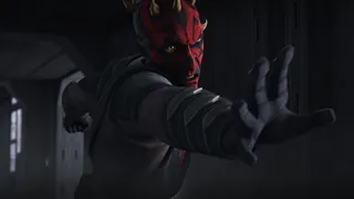 Maul Hallway Scene - Star Wars the Clone Wars Season 7 Episode 11