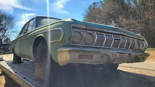 1964 Plymouth Belvedere with 318 V8 - Will it Run? 🤔