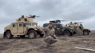 На Донеччині прикордонники тренують оборонні дії