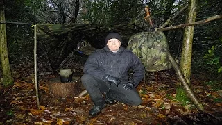 Survival A-Frame Wet Weather Basha & Swedish Army Trangia Stew Cooking