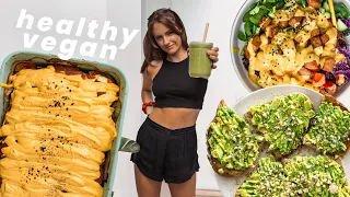 What I Eat in a Week to Feel Good & Healthy (vegan)