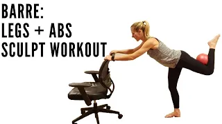 BARRE: LEGS + ABS SCULPT WORKOUT (FULL 22 MINUTES)