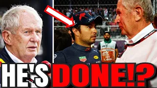 Marko DROPS HUGE BOMBSHELL on Sergio Perez's FUTURE at RED BULL!