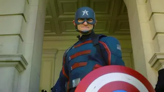 New Captain America scene | 1x1 | The Falcon and the Winter Soldier Ending Scene
