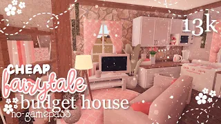 -cheap, fairytale budget house (no gamepass) - 13k -  | Roblox, Bloxburg |