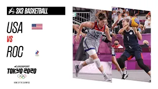USA vs ROC | Women's 3x3 Basketball - Gold Medal - Highlights | Olympic Games - Tokyo 2020