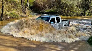 FULL SPEED AHEAD, BOAT MODE || Vehicles Vs Deep Water || Flooded Roads Compilation